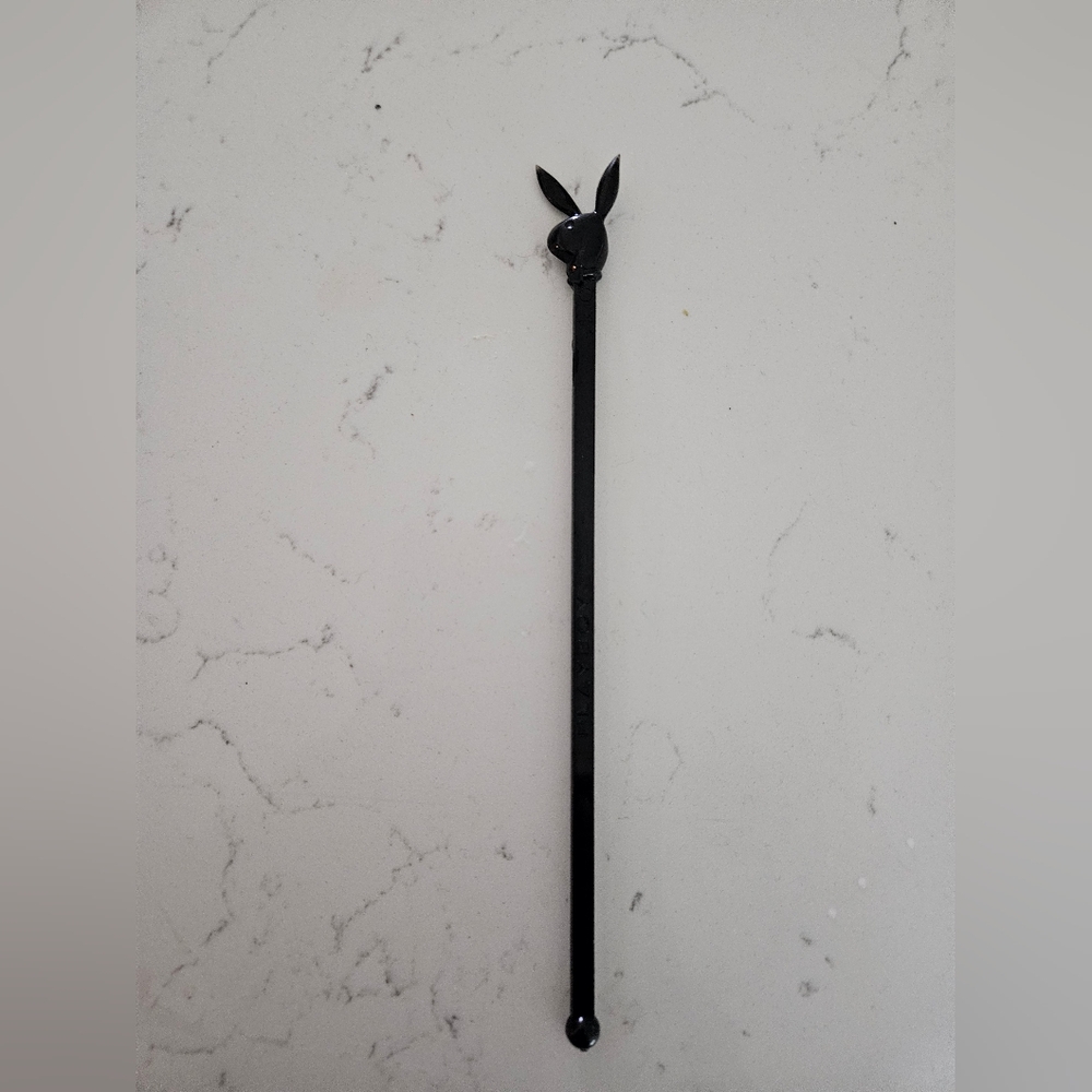 Playboy Bunny Night Club Swizzle Stick Vintage 60's Hugh Hefner Bar Restaurant /